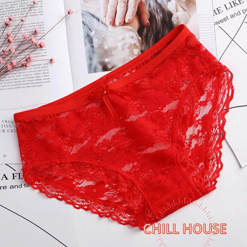 QUẦN LÓT REN HOA ĐÍNH NƠ QL3  QUYẾN RŨ CAO CẤP - CHILLHOUSE