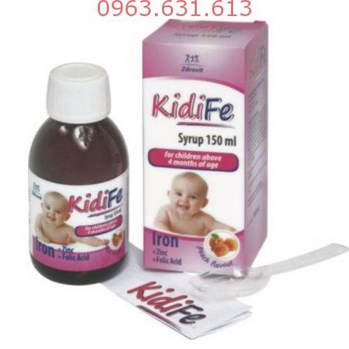 Kidife bổ sung sắt