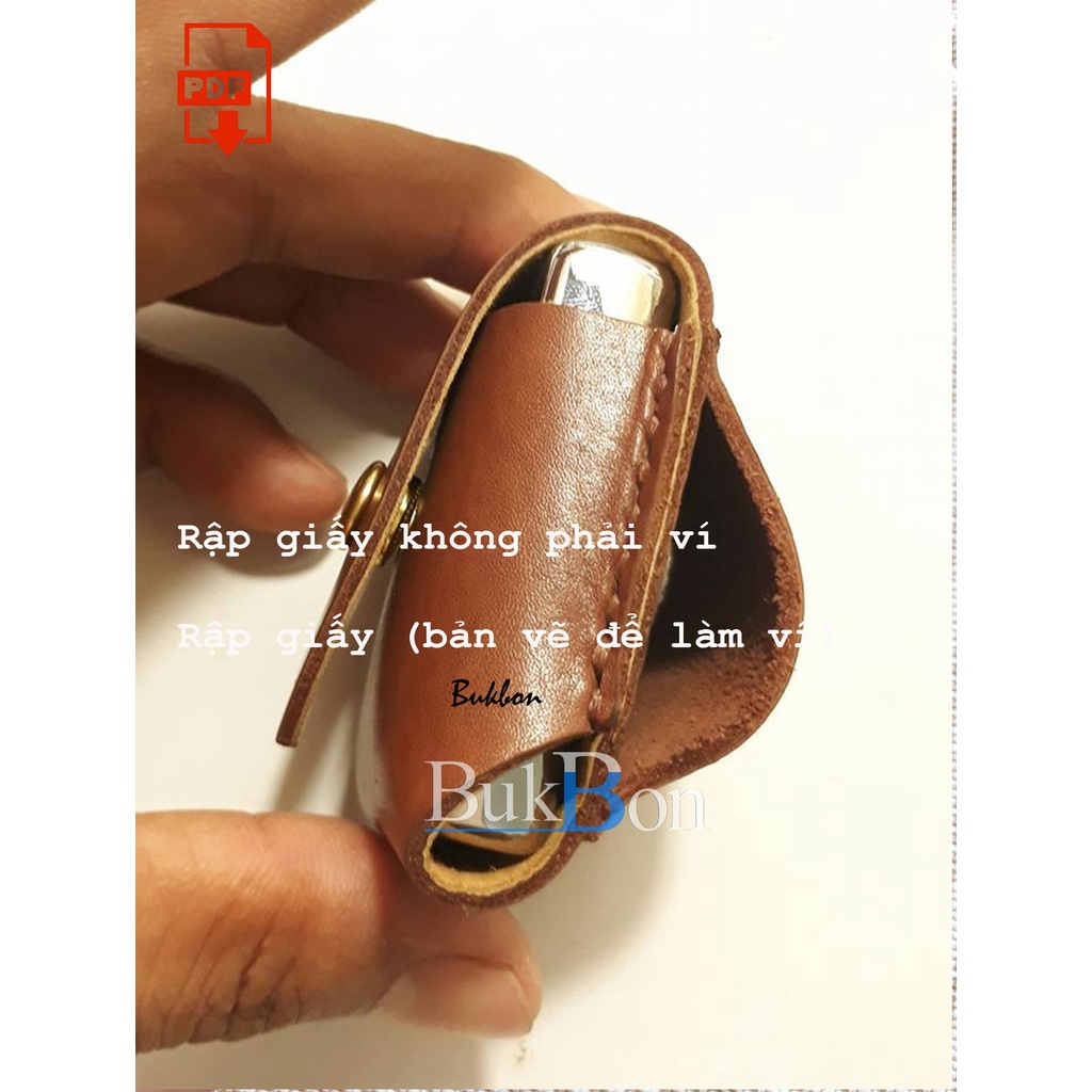 Rập-bao da zippo handmade