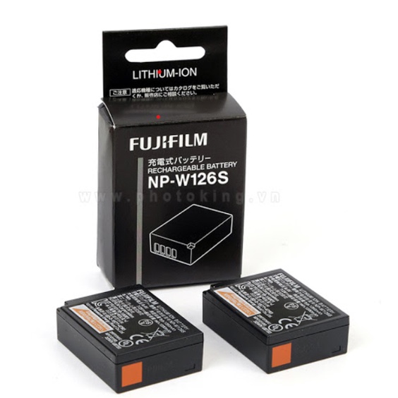 Pin Fujifilm NP-W126S 1.260mAh l Hàng chính hãng, bảo hành 6 tháng