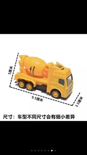 Đồ Chơi 5 Xe Công Trình Sắt  Chạy Trớn