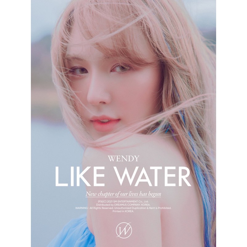 [CÓ SẴN] WENDY 1ST MINI ALBUM - "LIKE WATER".