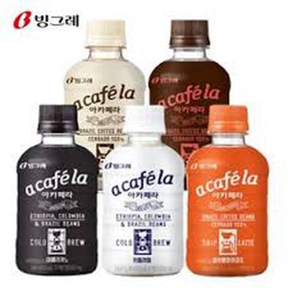 [Mã GROSALE2703 giảm 8% đơn 250K] 5 CHAI CÀ PHÊ SỮA ACAFÉLA - CAFE VANILLA LATTE (Chai 240ml)