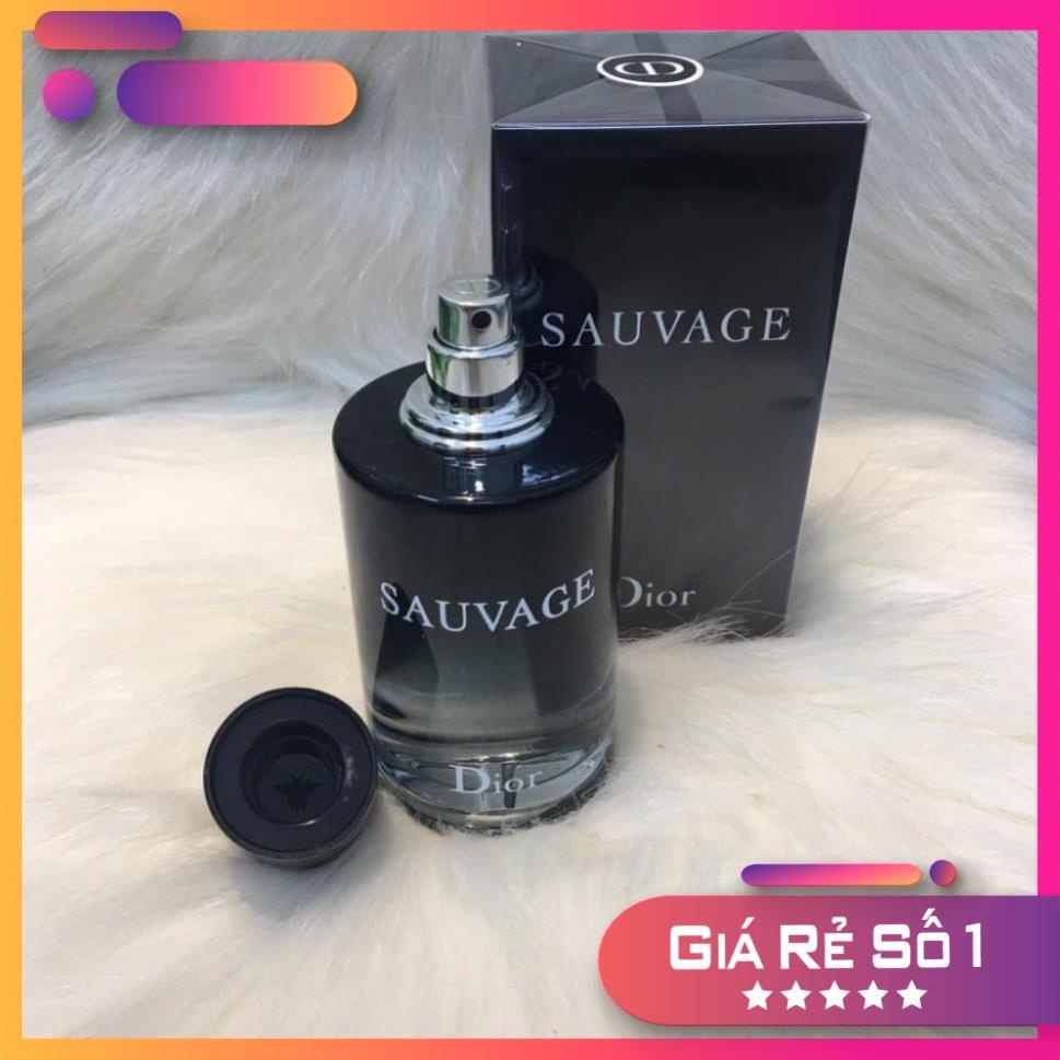 20[CHÍNH HÃNG]-[FREESHIP - Nước hoa nam Sauvage Eau De Toilette (EDT) 100ml chính hãng Pháp | Thế Giới Skin Care