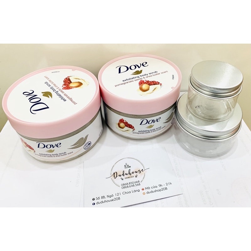 Tẩy Da Chết Body Dove Exfoliating Body Polish 225g