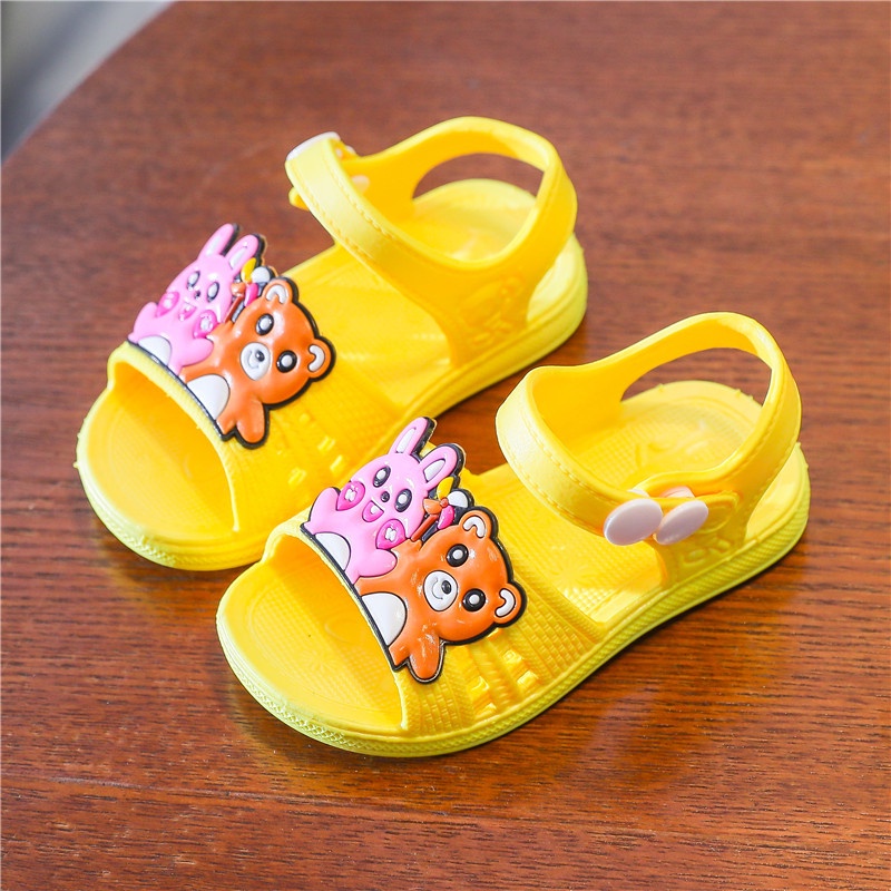 DÉP SANDAL TẬP ĐI CAO SU DẺO CHO BÉ size 15-25