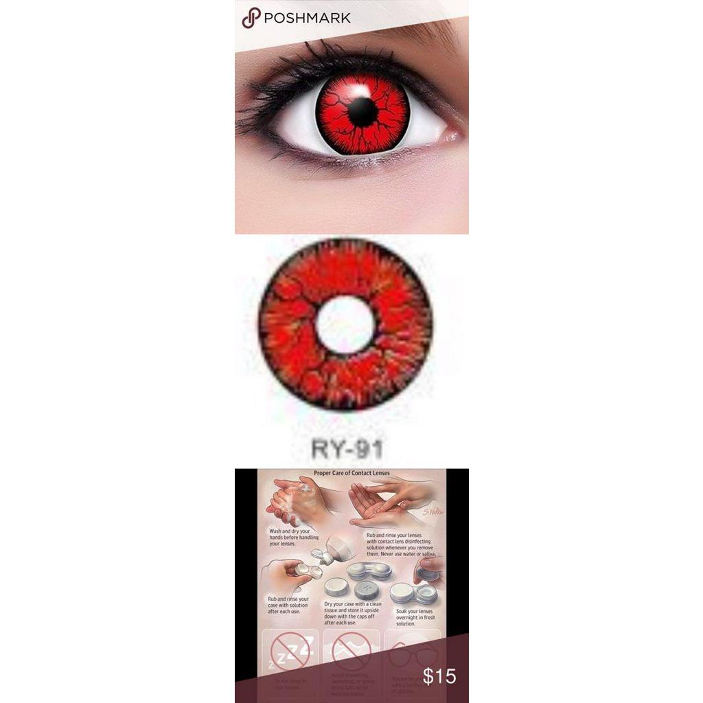Lens màu đỏ 100k/cặp