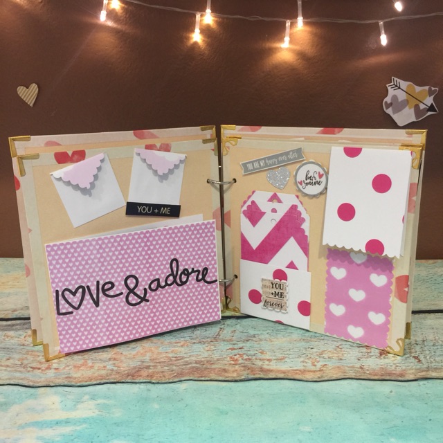 Love &amp; Adore Scrapbook Kit