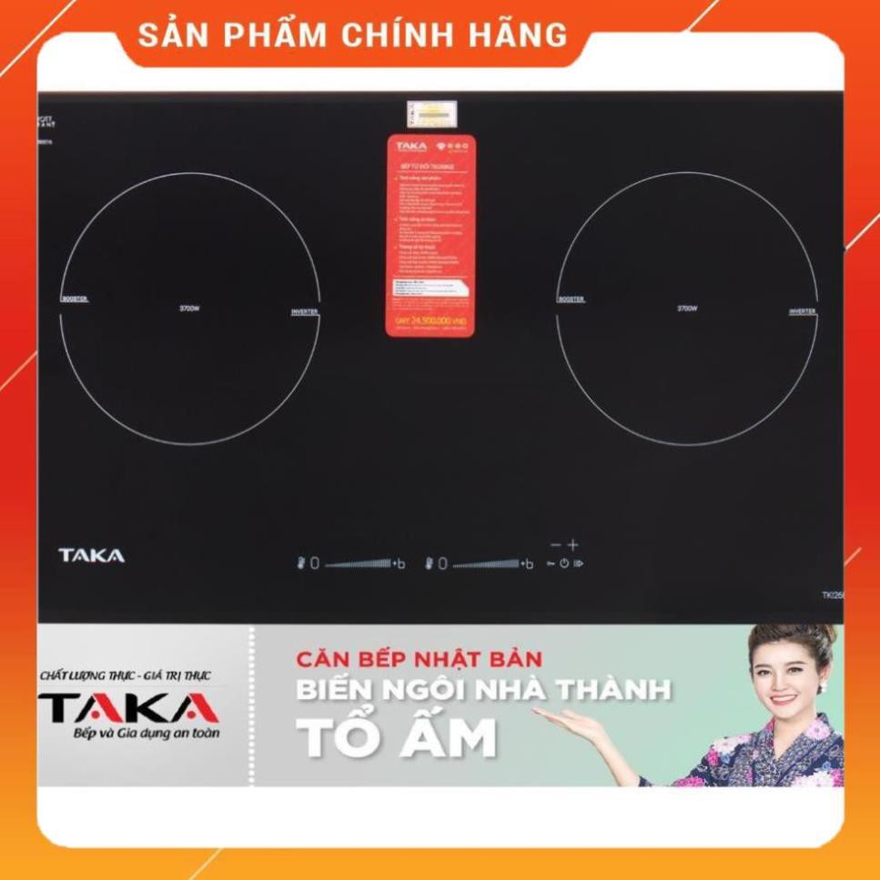 [Hàng chính hãng]  Bếp từ đôi cao cấp TAKA Nhật Bản TKI268GE , nhập khẩu Đức, Bảo hành 36 tháng