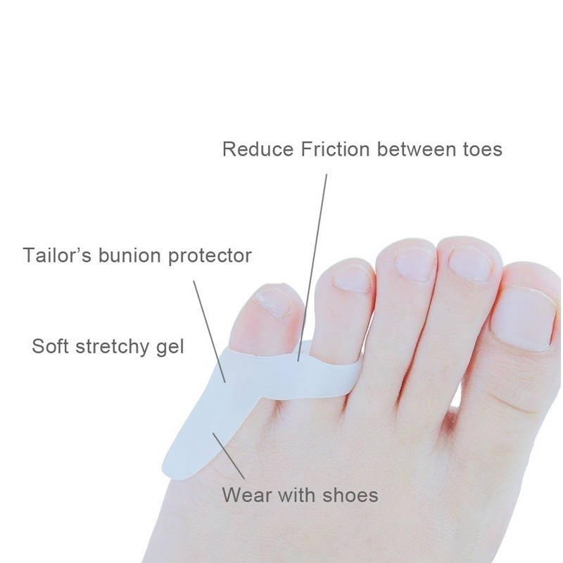 [Hàng mới về] Dụng cụ tách ngón chân bằng silicon dùng chỉnh hình