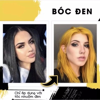 Thuốc nhuộm bóc màu cho tóc nhuộm đen