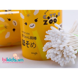 Tăm bông thân giấy COTTON ZOO 200 que