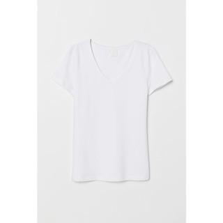 [H&M Auth] Áo phông HM cổ V trơn chuẩn Auth hàng hiệu
