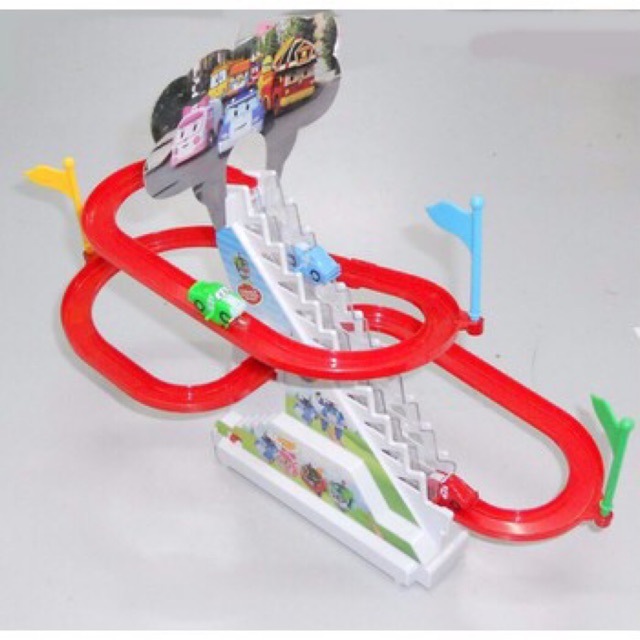 Oto leo cầu trượt