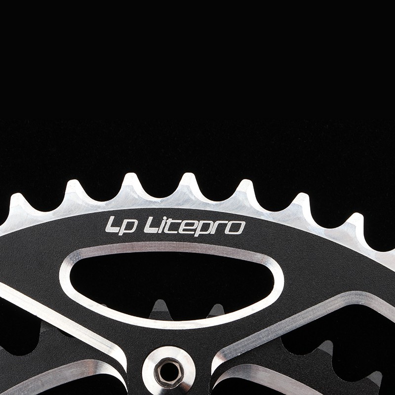 Đĩa Xích Đôi 53-39T CNC 9/10/11 Cho Xe Đạp Gấp Đôi