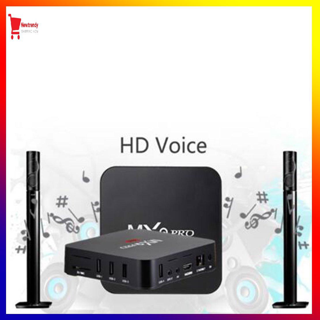 Hộp Tv Thông Minh 1000 Kênh Mxqpro Rk3229 Android 7.1k 1g + 8g Amlogic 4-core Cho Tv Box Android Uk Au Us Uk