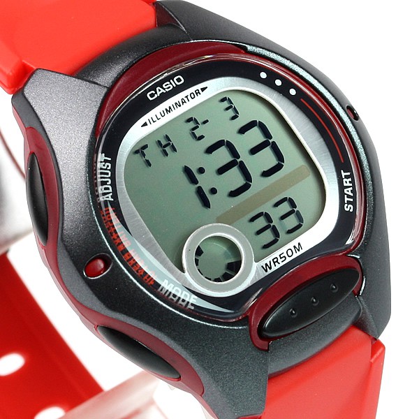 Đồng hồ nữ dây nhựa Casio chính hãng Anh Khuê LW-200-4AVDF (34mm)