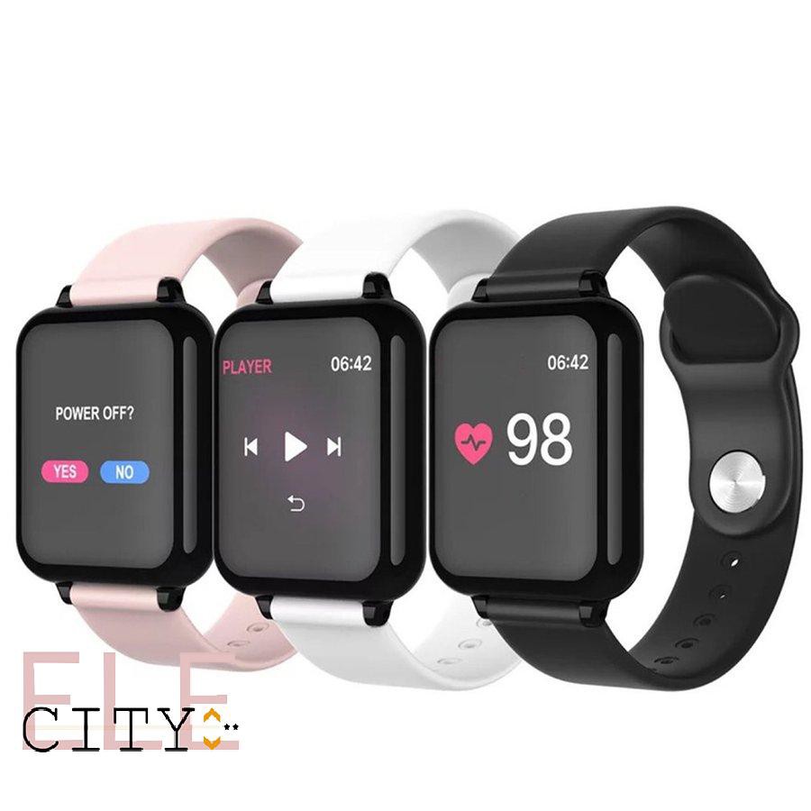 Ele】⚡⚡Đồng Hồ Thông Minh B57 - Đồng Hồ Theo Dõi Sức Khỏe Hàng Xách Tay  - Kết Nối BluetoothĐồng Hồ Thông Minh B57 - Đồng Hồ Theo Dõi Sức Khỏe Hàng Xách Tay  - Kết Nối Bluetooth