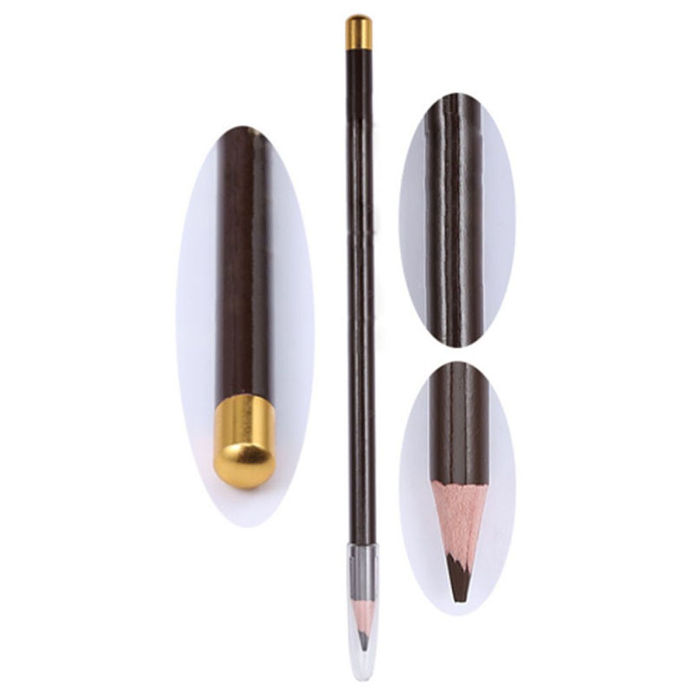 [Hàng mới về] Bút chì kẻ lông mày 6 màu sắc tùy chọn chống thấm nước lâu trôi dành cho phái đẹp