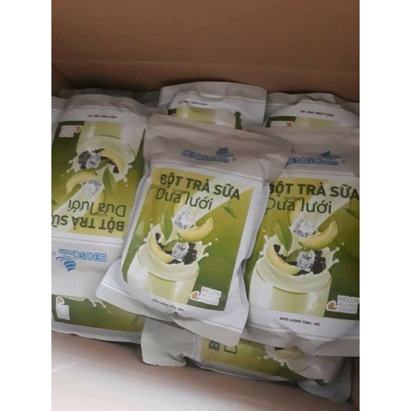 Bột trà sữa Dưa Lưới Benuscream túi 1kg giá chỉ 120k/ túi