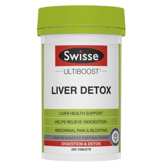 [MẪU MỚI- ĐỦ BILL] Viên uống thải độc gan Swisse Liver Detox 120 viên / 200 Viên - Beauty Shop