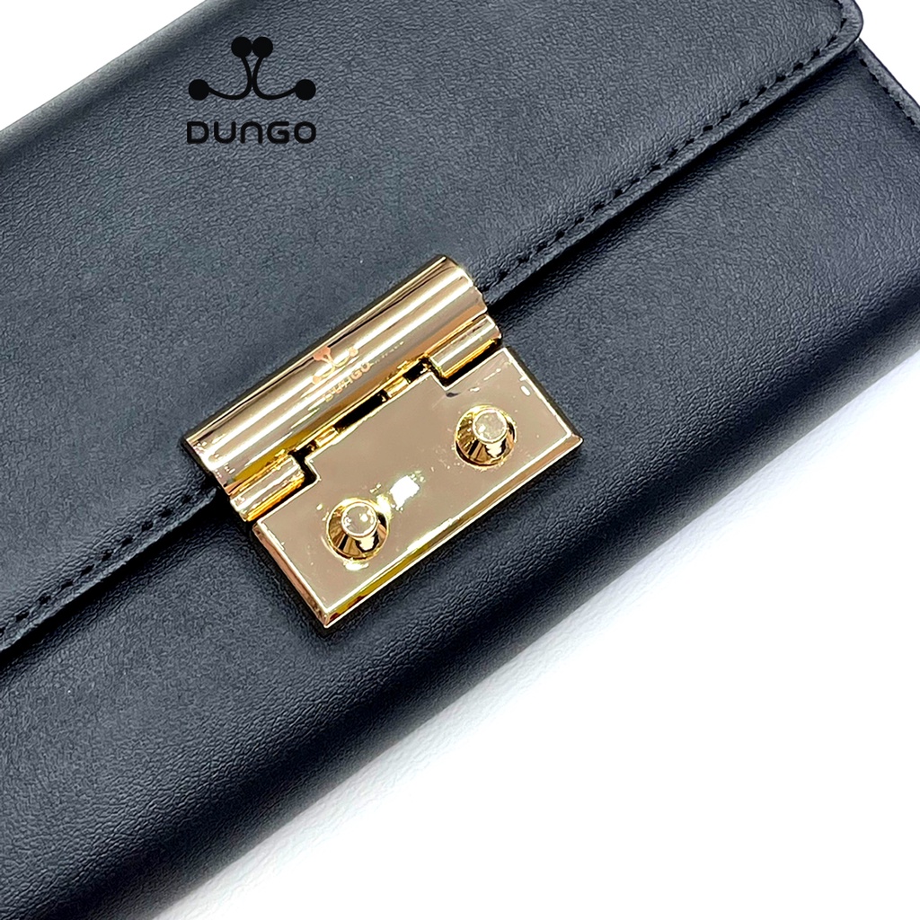 Ví Dài Dungo Da Bò Cao Cấp - Đen DU00067-01