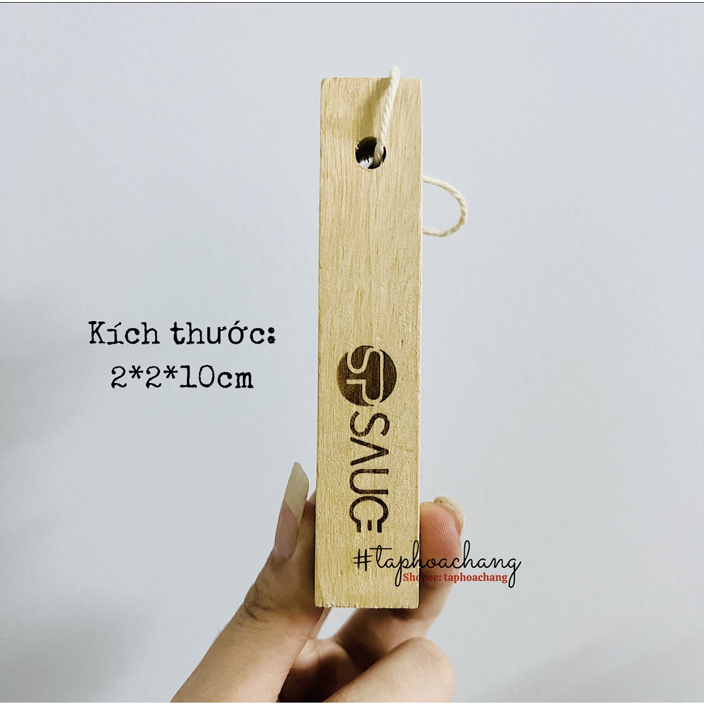 Thanh gỗ long não thiên nhiên - Long não vĩnh cửu - Long não khử mùi hương gỗ tuyết tùng