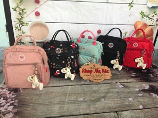 Túi xách Balo bỉm sữa LAGAFFE mini