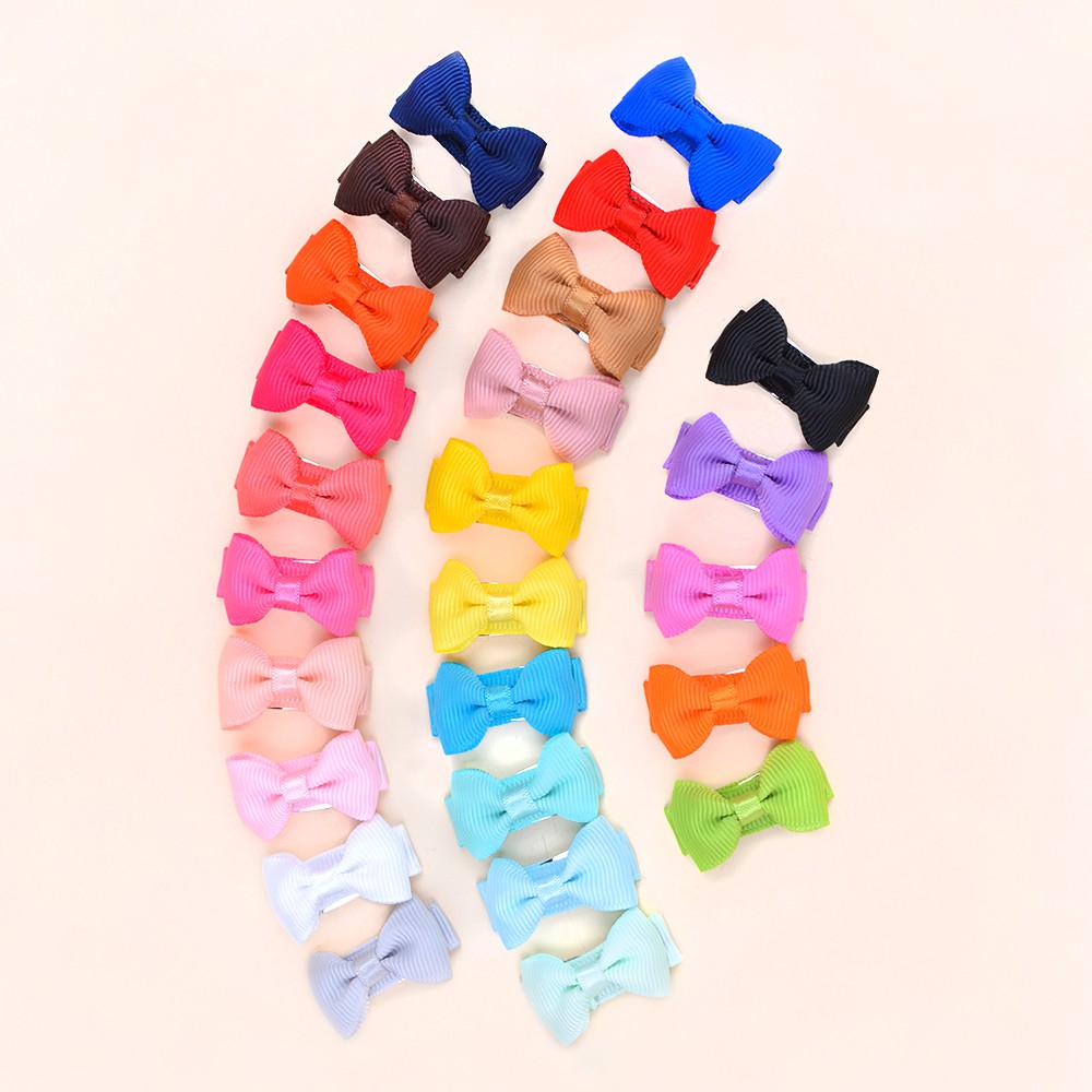 KIDSBOWS Kẹp tóc KIDSBOWS đính nơ ruy băng mini xinh xắn dành cho bé gái