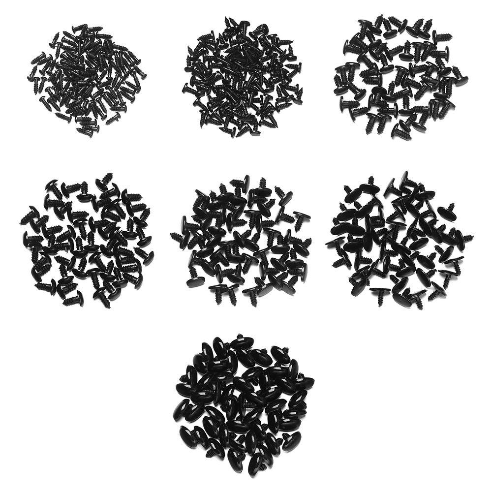 Bộ 50 / 100 Nút Mũi Động Vật Hình Oval Dùng Để Làm Búp Bê DIY