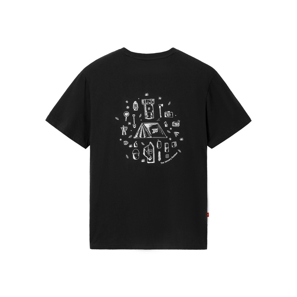 Áo thun unisex có túi ngực, in hình sau lưng Camping TJO Việt Nam, chất liệu cotton 100% - Hàng Chính Hãng | BigBuy360 - bigbuy360.vn