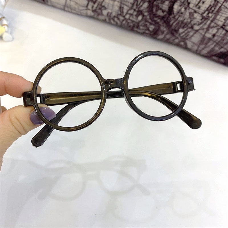 Mắt Kính Gọng Tròn Nhiều Màu Sắc Dễ Thương Thời Trang Cho Bé Trai Và Gái