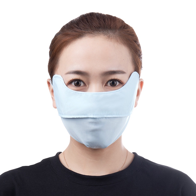 Khẩu trang chống tia UV, khẩu trang chống nắng UPF 50+ - Unisex nam nữ đều thích hợp