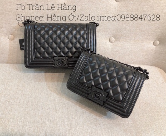 Túi Chần ô Chữ NNN size 20cm & 25cm tag Đen & Tag Đồg | BigBuy360 - bigbuy360.vn