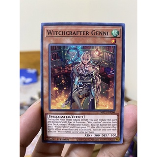 Thẻ bài Yugioh Witchcrafter Genni