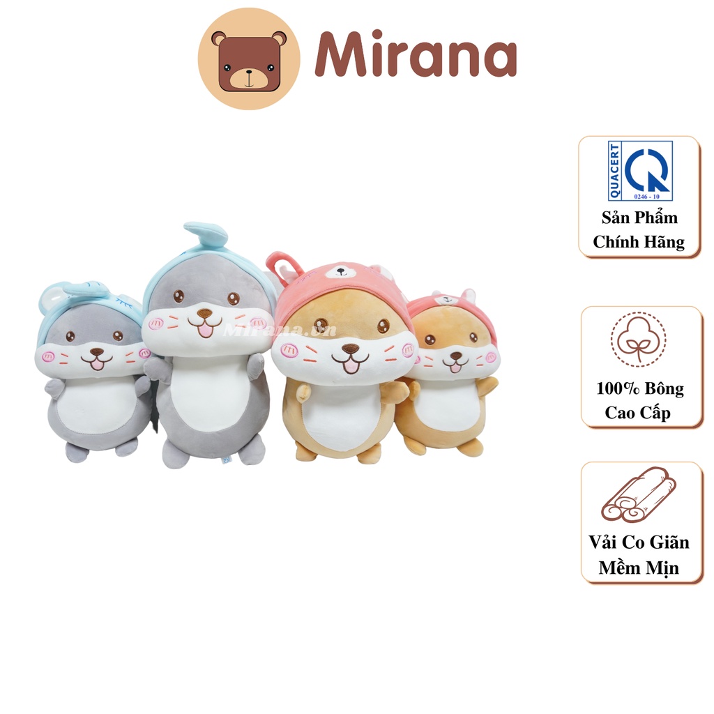 Gấu Bông Chuột Mũ