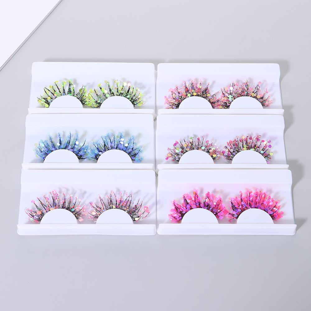 MAXG Cặp Lông Mi Giả 3D Trang Điểm Tuyệt Vời Hữu Ích