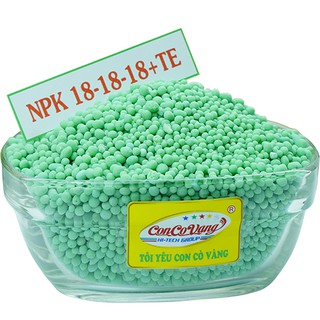 Phân bón npk 18-18-18+te - sử dụng được cho mọi loại cây
