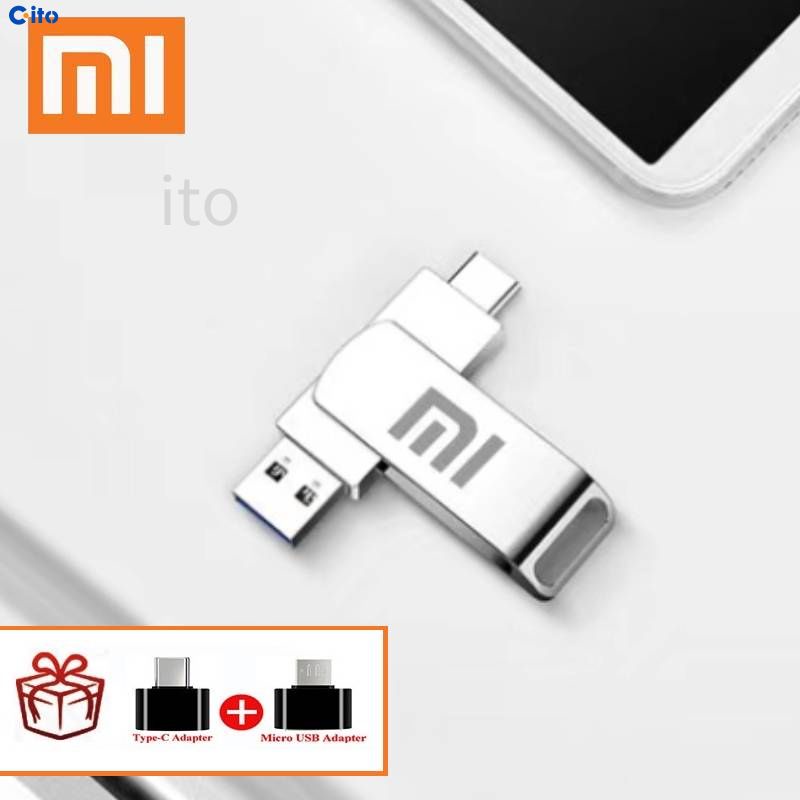100% Brand New Xiaomi 2TB ổ đĩa Flash Kim Loại USB 3.0 Tốc Độ Cao Ổ Đĩa Flash USB
