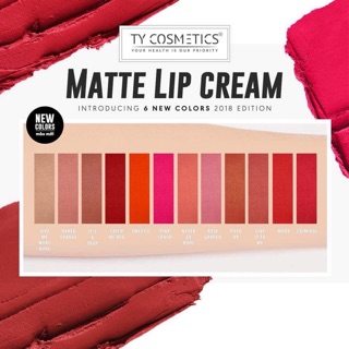 SON KEM LÌ TY COSMETICS (Matte Lip Cream)