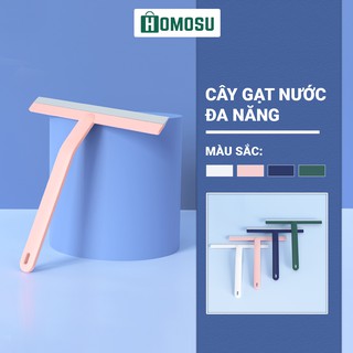 Cây Gạt Nước Chữ T Lau Kính Lau Nhà Vệ Sinh Cầm Tay Siêu Sạch Siêu Nhanh Nhiều Màu Cao Cấp K003