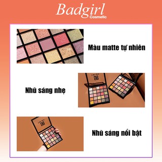 Pm02 - bảng phấn mắt 25 màu lì và ánh nhũ ngọ.c tra.i lấp lánh dikalu