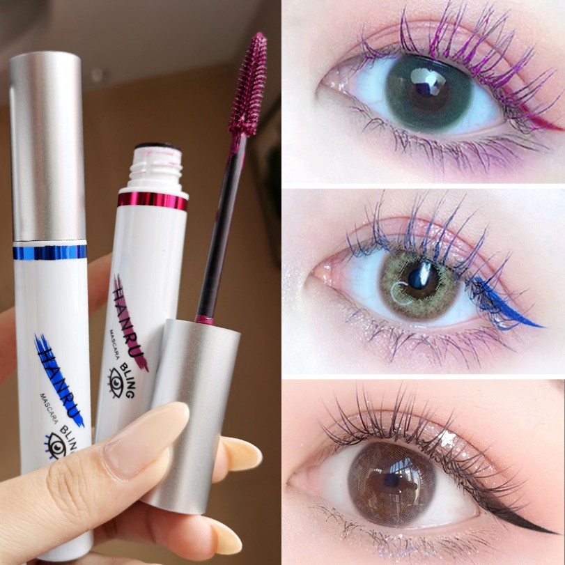 Mascara màu chuốt cong mi Hanru Bling 8ml