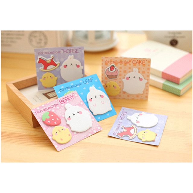 Giấy note hình molang