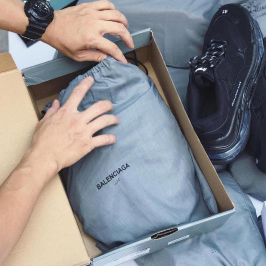 Giày Balenciaga Triple S All Black ax ' / j | BigBuy360 - bigbuy360.vn