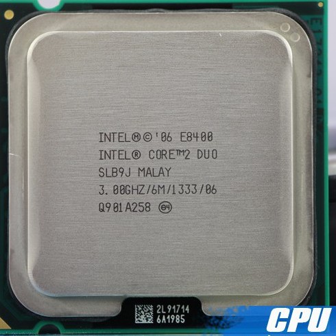 CPU Intel Pentium Bộ Vi Xử Lý E8400 3.0 Ghz/6M/1333Mhz, Core 2 Duo, Socket 775