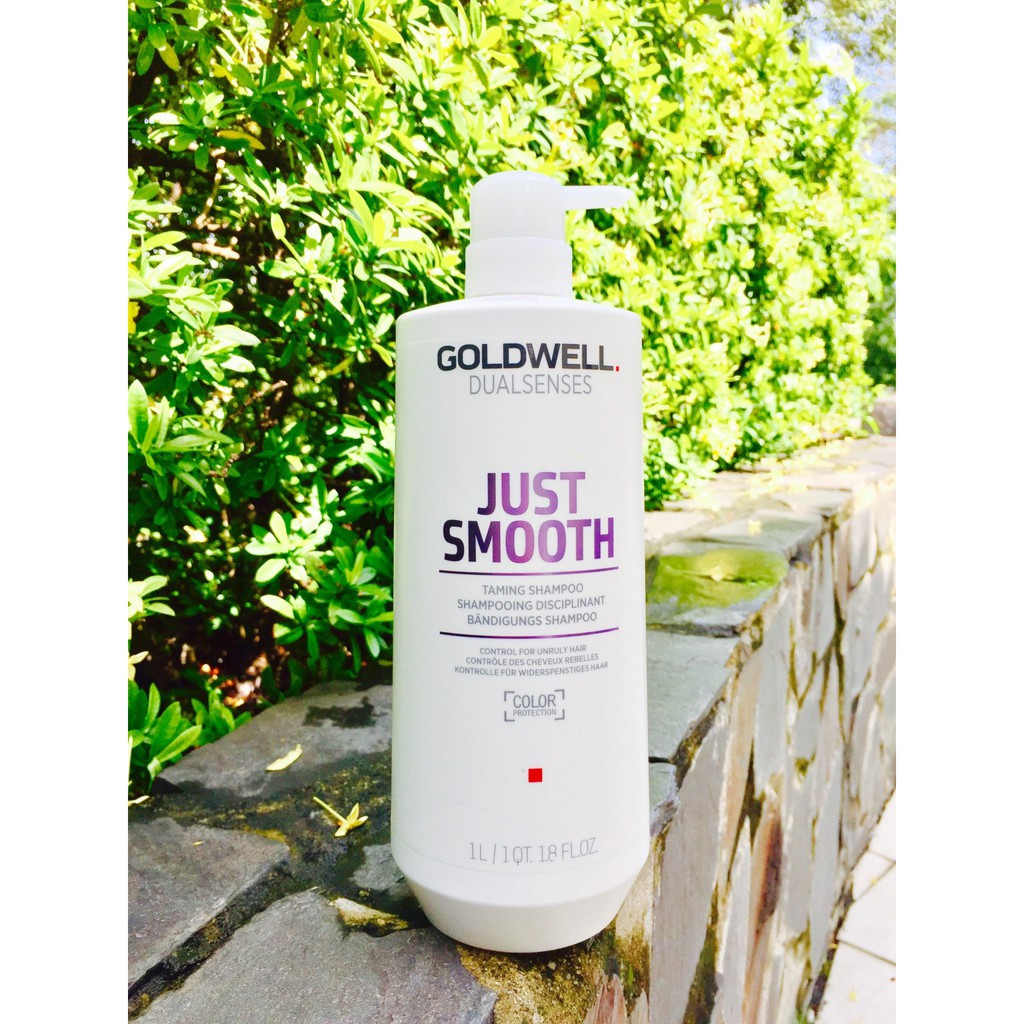 🇩🇪Goldwell🇩🇪 Dầu gội suôn mượt Goldwell Dualsenses Just Smooth Taming Shampoo 1000ml