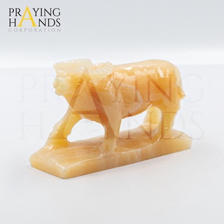 Tượng trâu đứng - đá ngọc hoàng long
