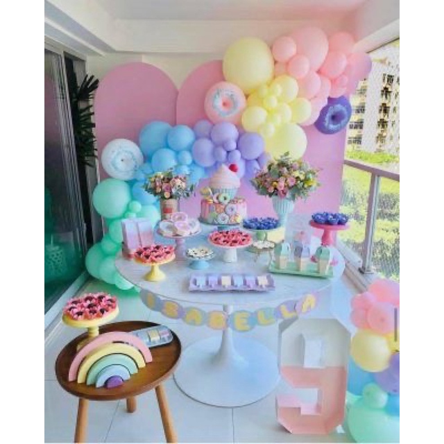 bong bóng tròn size nhỏ 6inch dày dặn đủ màu