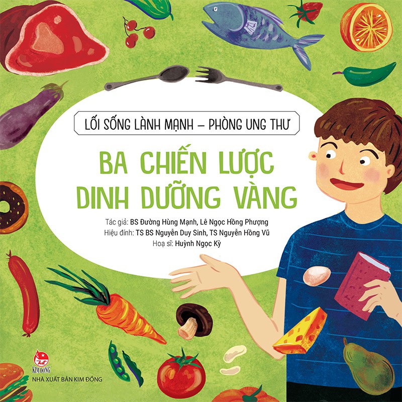 Sách tranh - Lối sống lành mạnh: phòng ung thư ( combo 4 cuốn)- NXB Kim Đồng